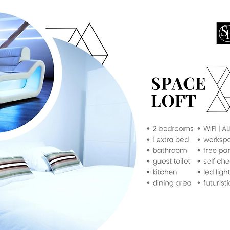 Secret Hideaways Space Loft Wohndesign Auf 2 Etagen L 450M Bis Uni Duisburg Eksteriør bilde